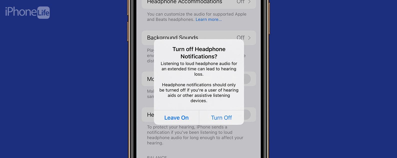 How to Turn Off Headphone Safety Notifications on iPhone iOS 17