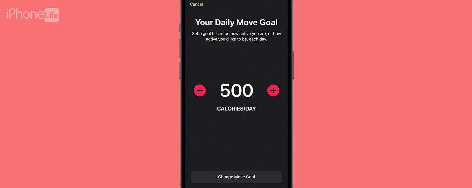 Set Daily Move Goals on Your iPhone Fitness App www.iphonelife