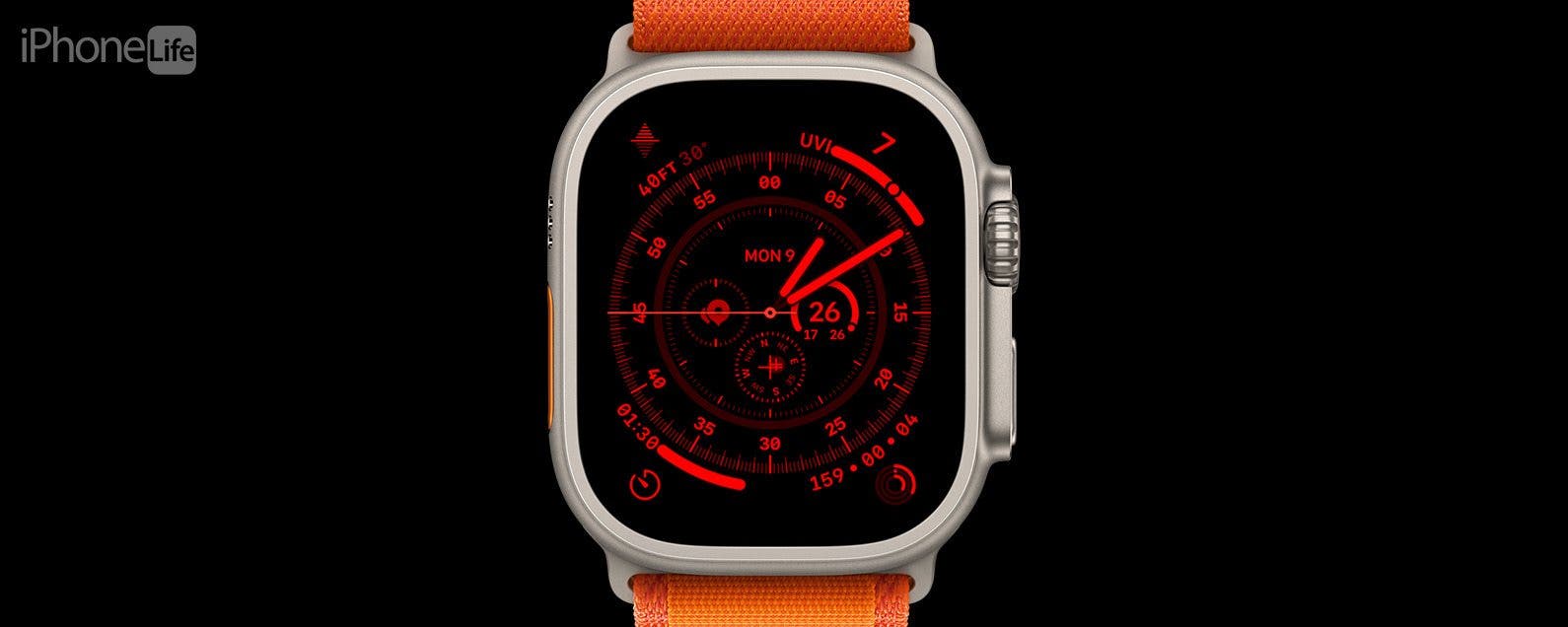 Red screen 2025 apple watch