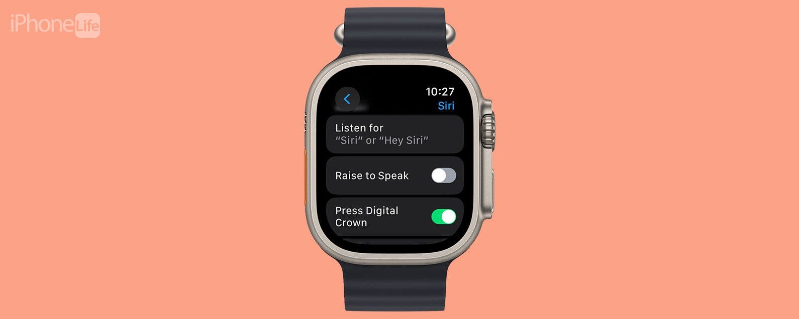 How to enable 2024 siri on apple watch