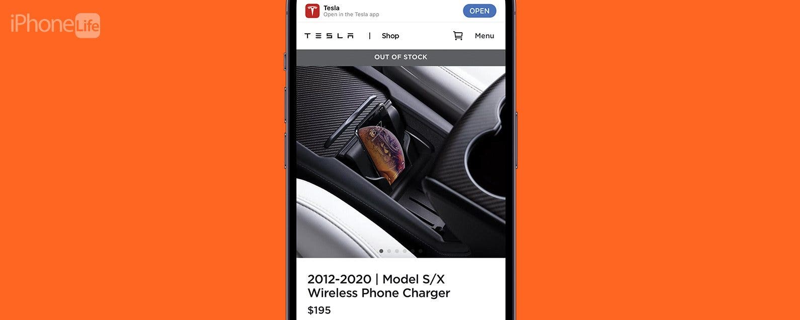 Tesla on sale charge phone