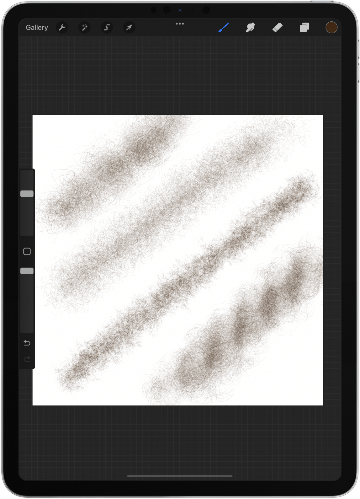 hair brush procreate for free