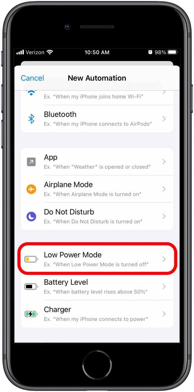 Low Power Mode