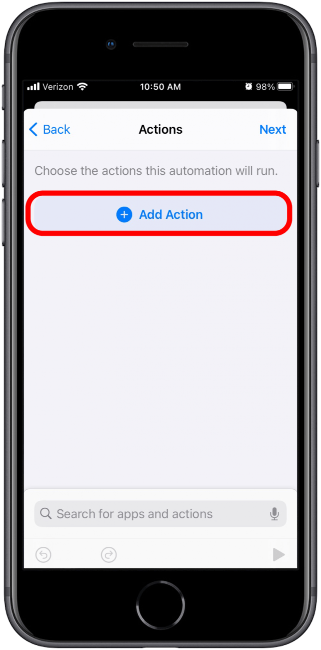 Add Action