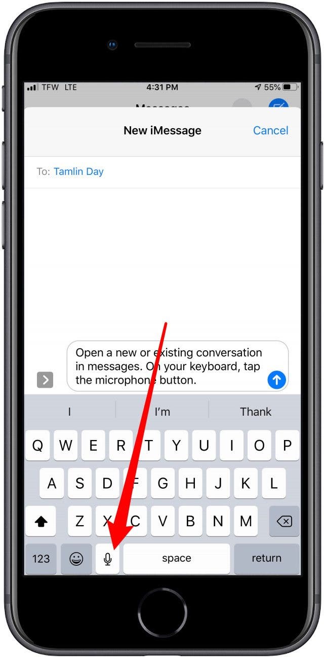 How to Dictate & Edit Texts without Siri