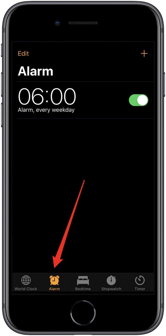 changing snooze time iphone