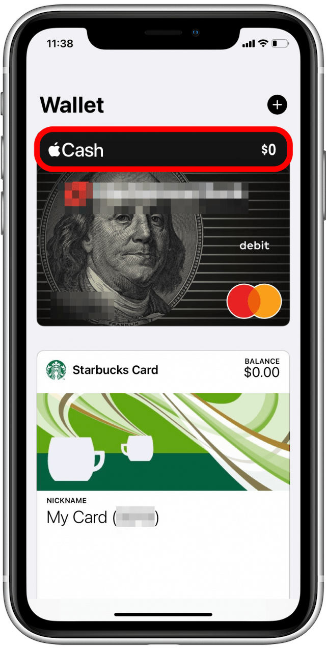 Select Apple Cash