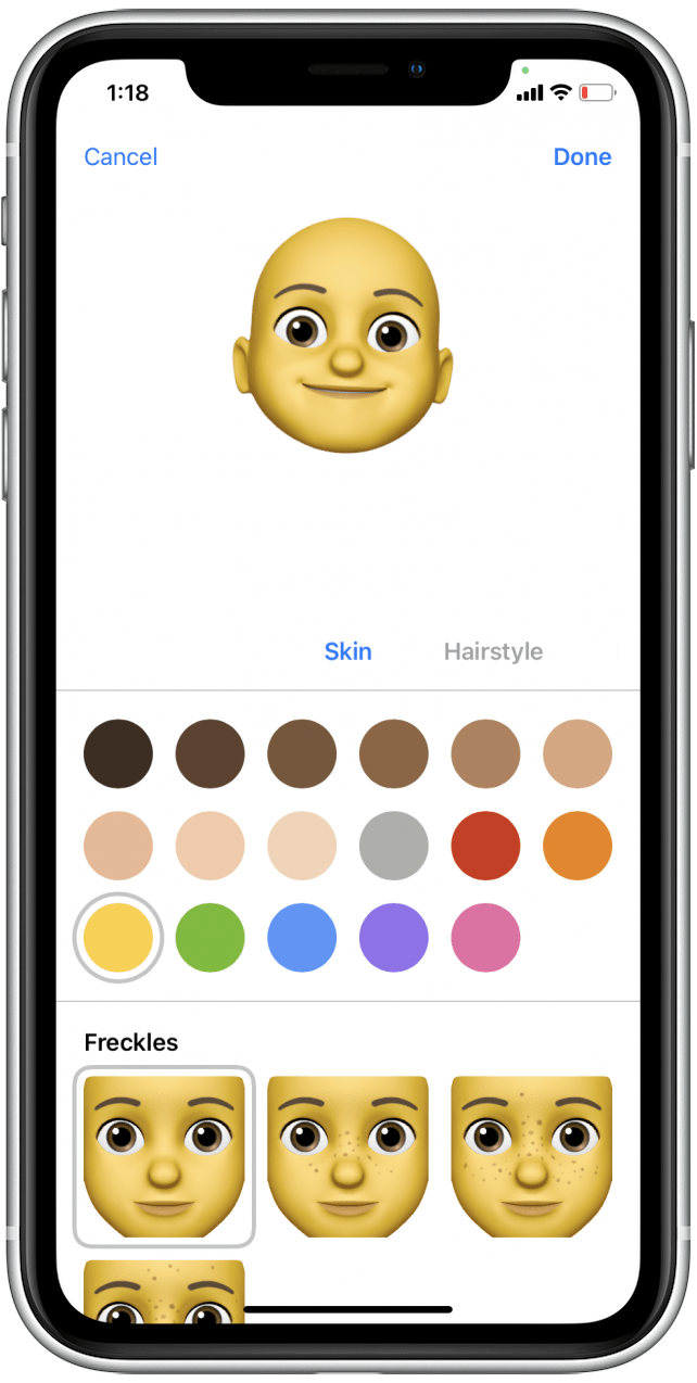 create my emoji iphone