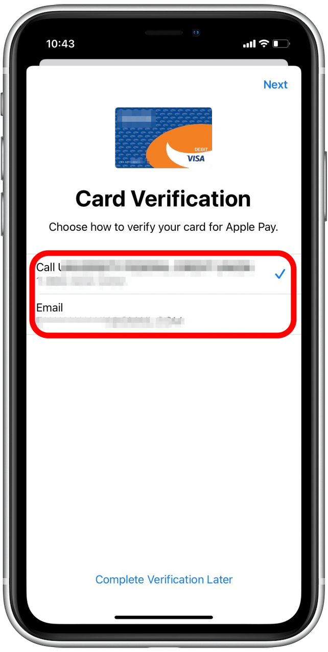 Card verification