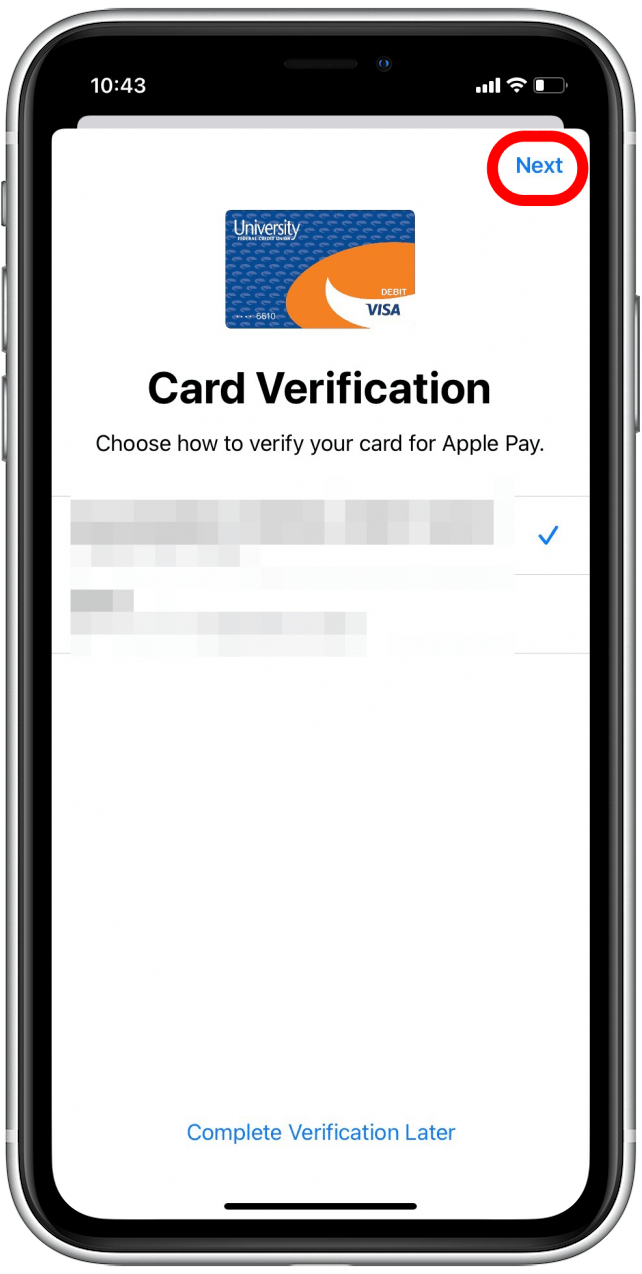 Card verification