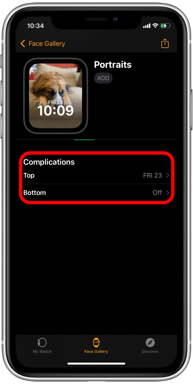 Choose complications