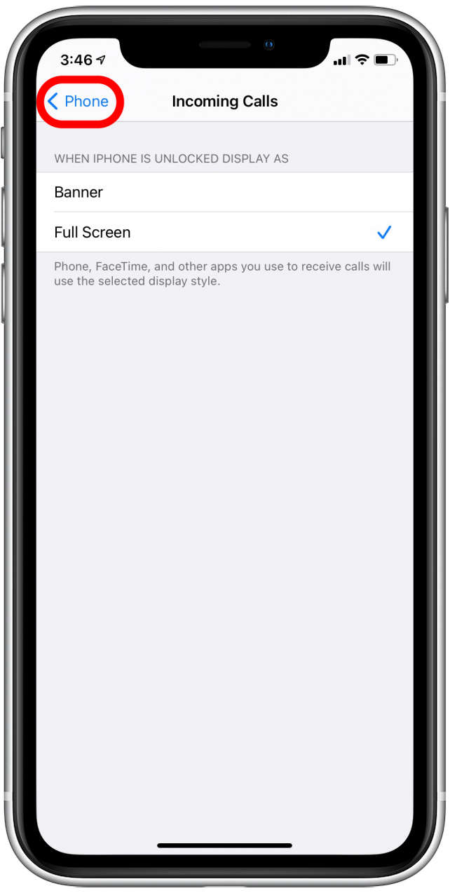 How to Get Back Full-Screen Incoming Call Notifications in iOS 14