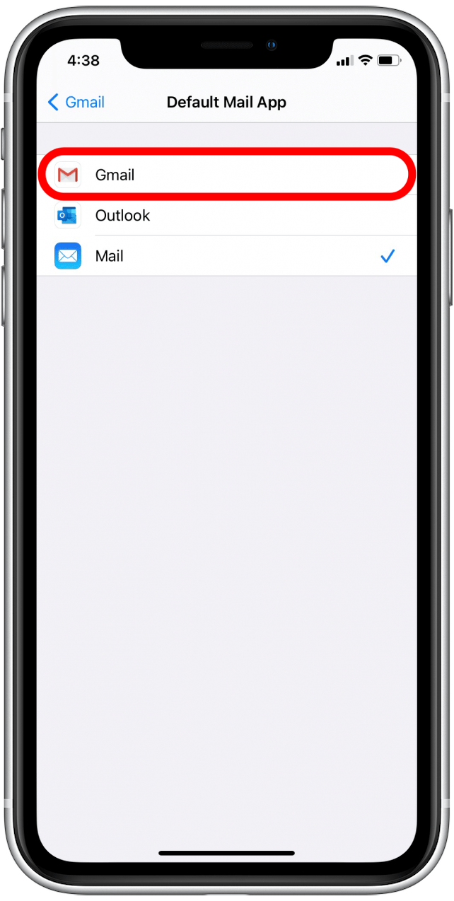 clean email app iphone
