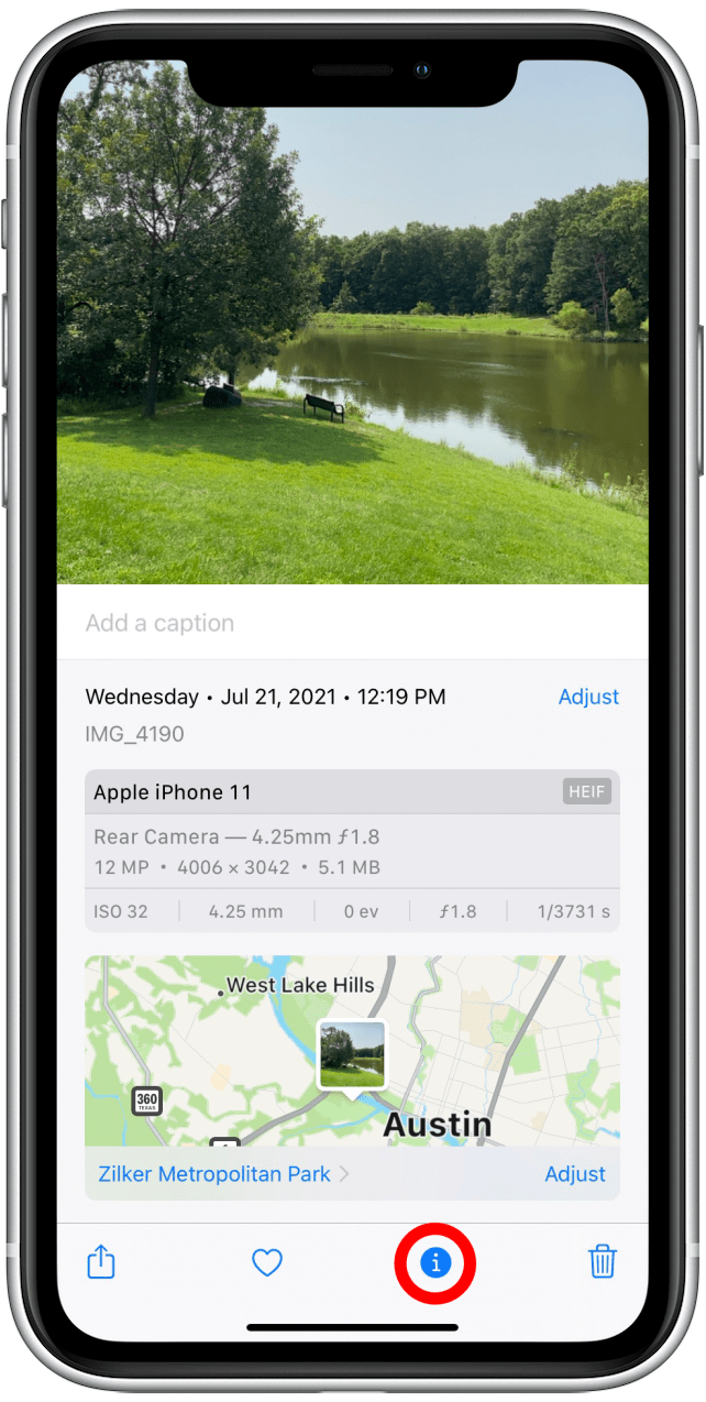 How to Change the Date Time Stamp on Photos on iPhone