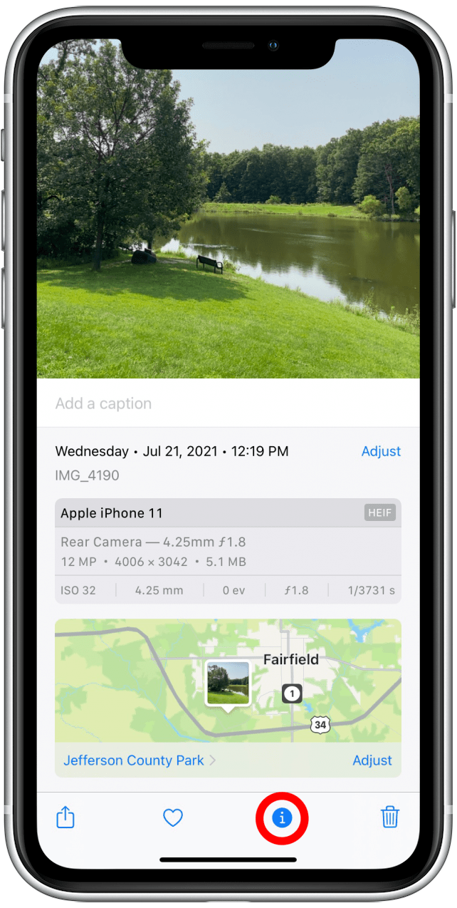 How to Change the Date Time Stamp on Photos on iPhone