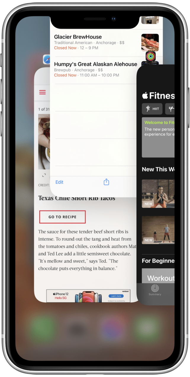 How To Close Apps On An IPhone Without A Home Button IPhone X Later   Close Apps On Iphone 3 