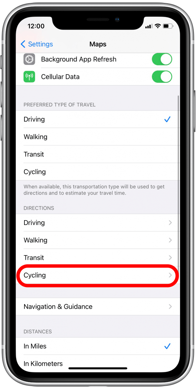 Tap on Cycling