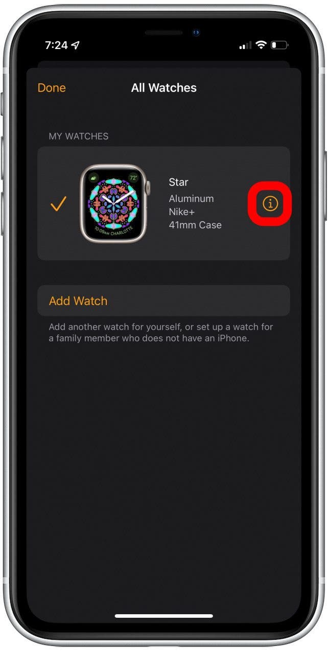 How to add apple best sale watch to new iphone