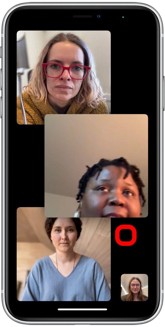 facetime reverse camera