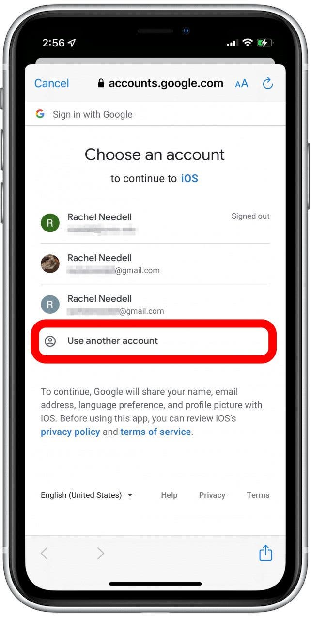 add new or existing email account to mail app on iphone