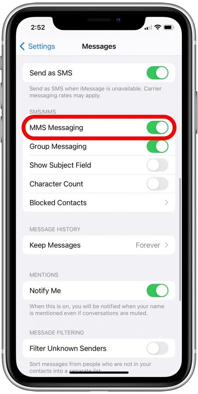 How To Enable MMS Messaging On IPhone