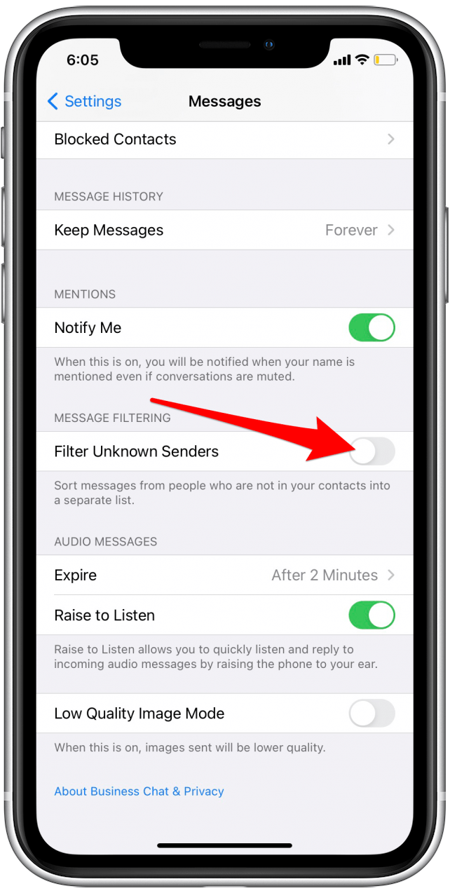 How to Filter Unknown & Known Senders in Messages on Your iPhone