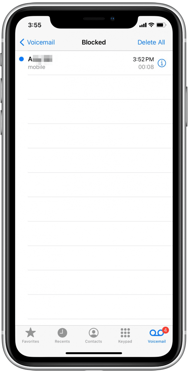 Check Voicemails from Blocked Numbers on an iPhone (2023)
