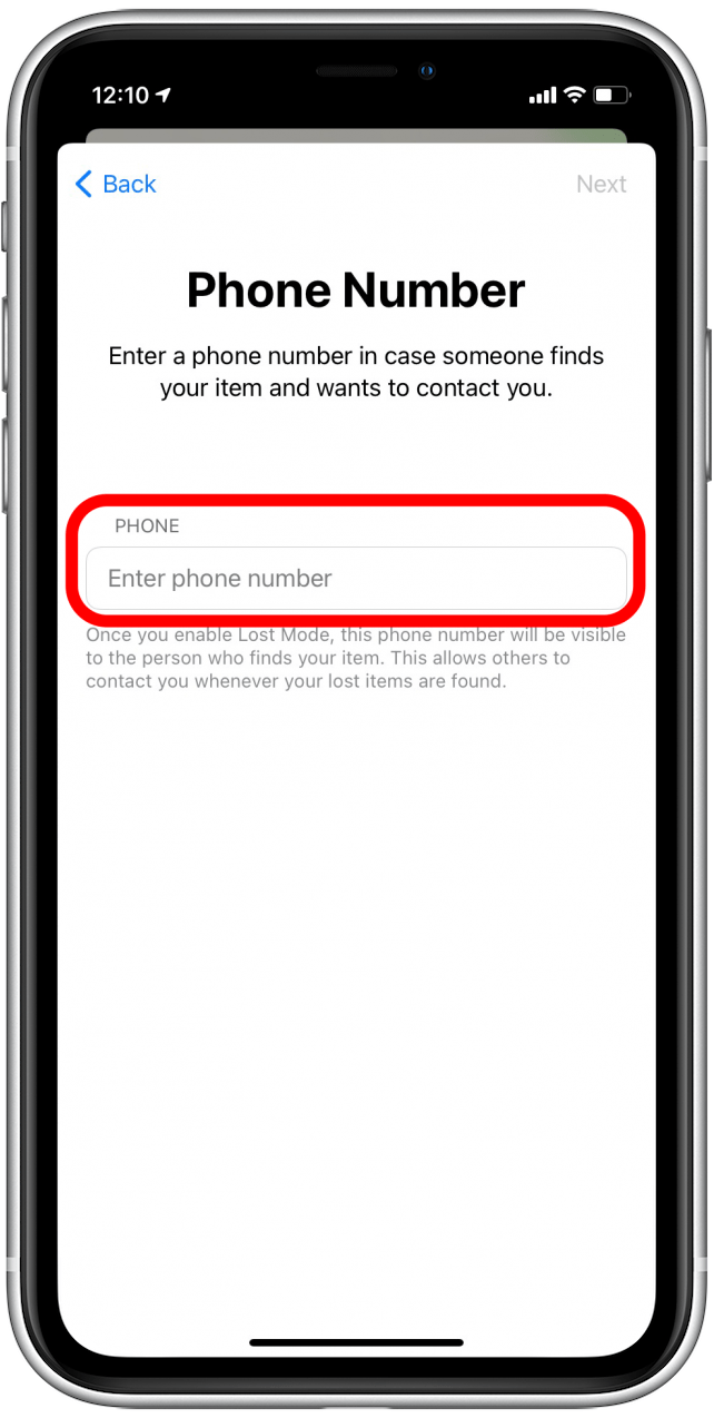 Phone number