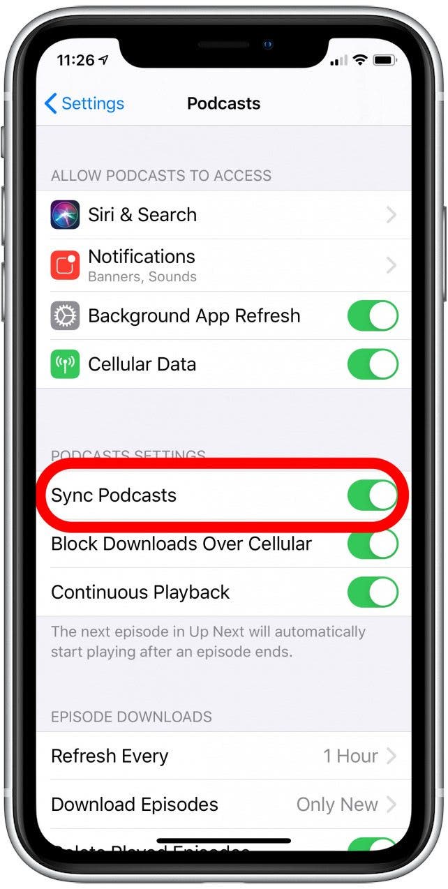 podcast app