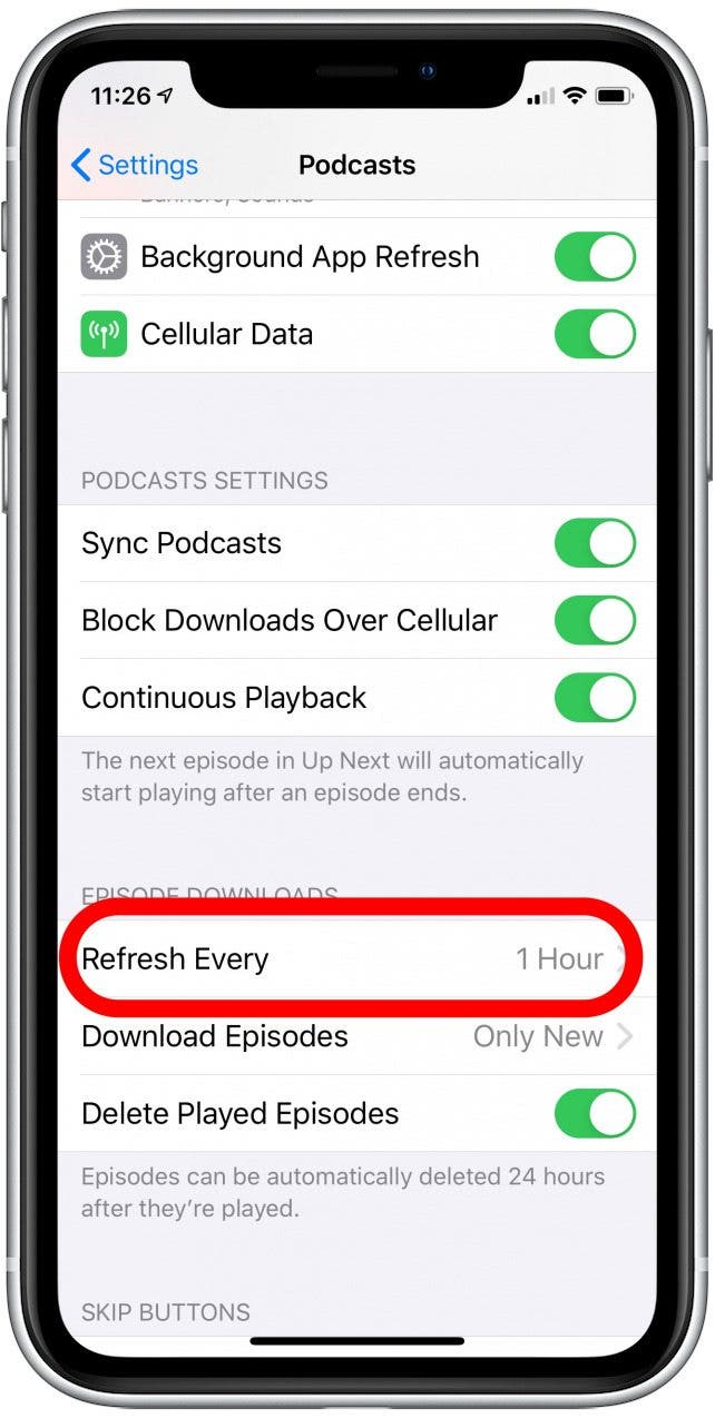 how to sync podcasts iphone ipad