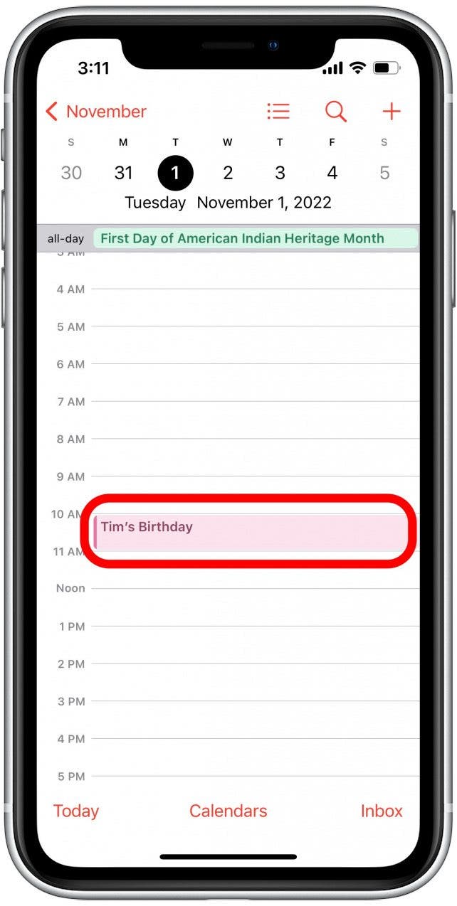 All events for this calendar will now show up in the color you have selected.