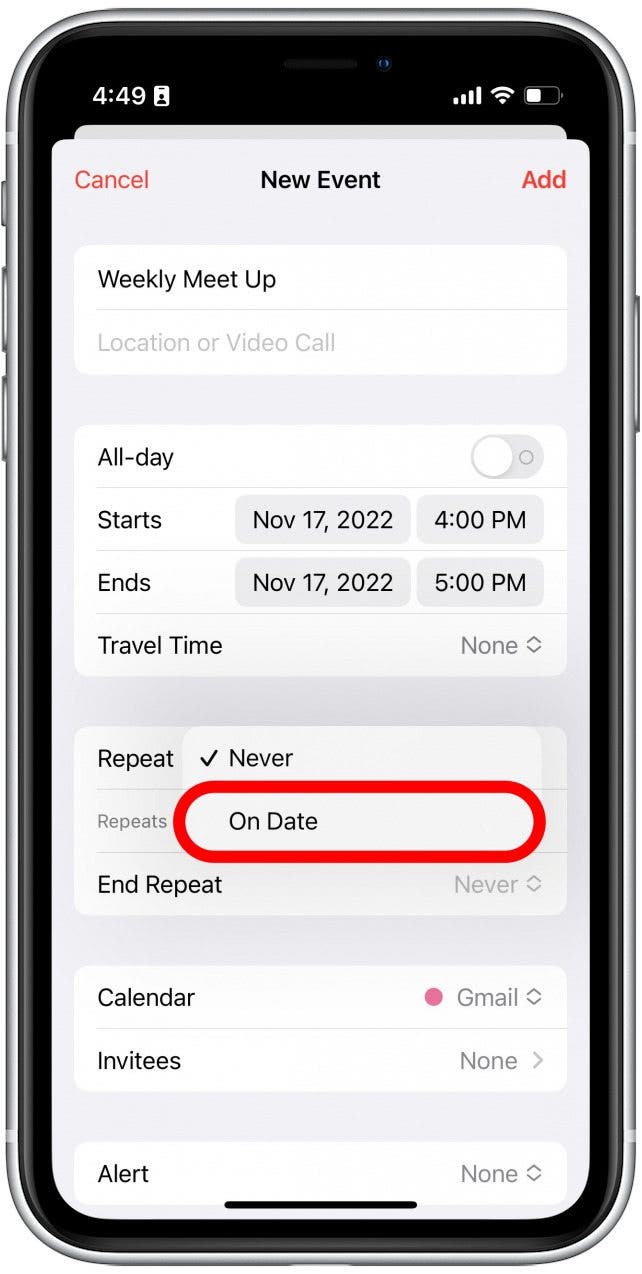 How to Add Recurring Events to iPhone Calendar