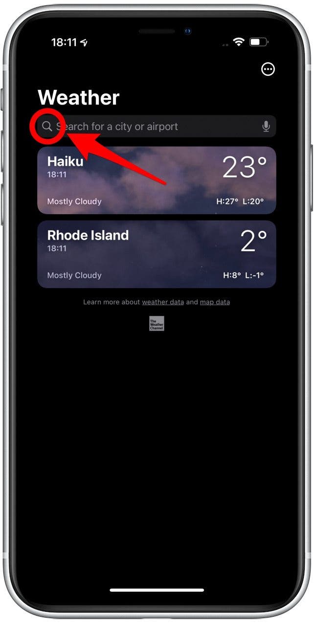 How To Change Weather Location On IPad & IPhone Weather App In IOS 16