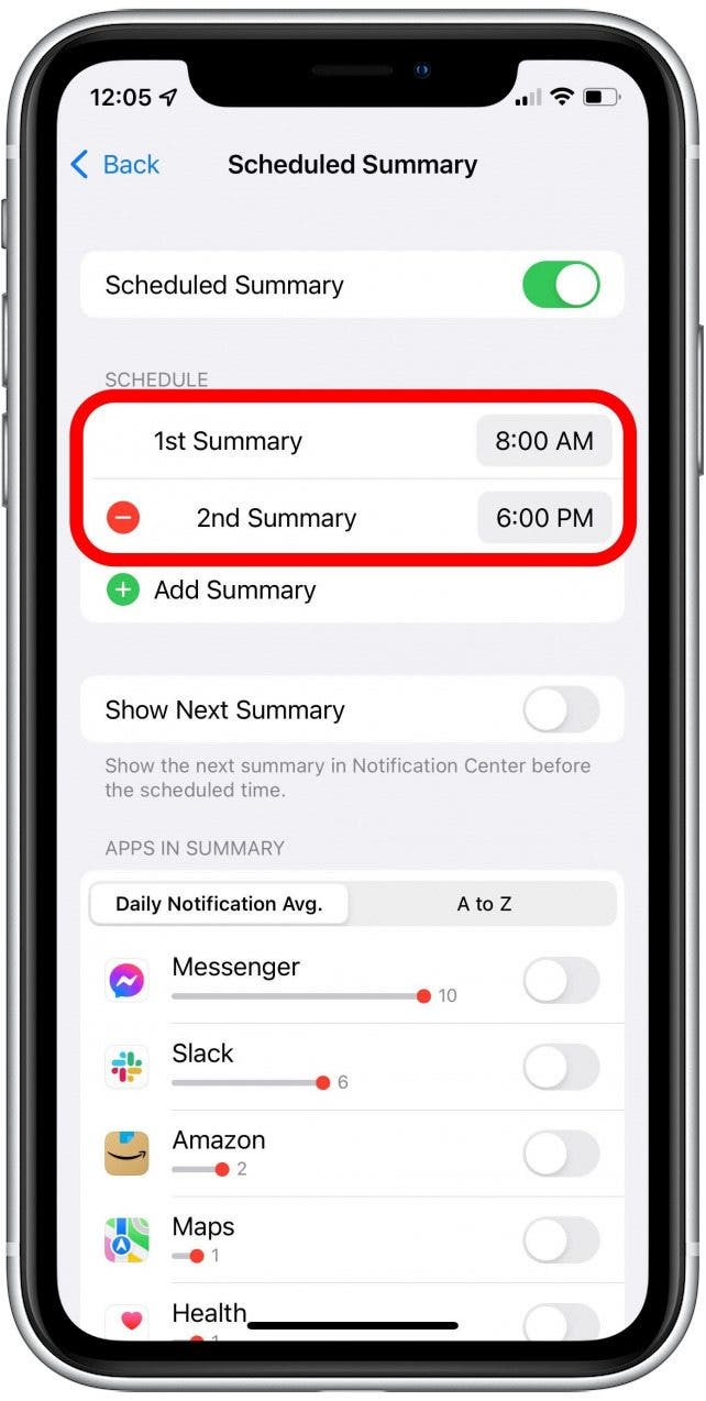 How to Schedule Notification Summary on iPhone (2023)