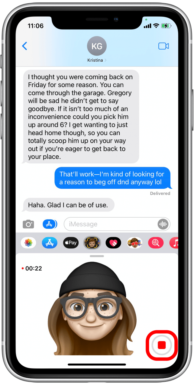 memoji recording app