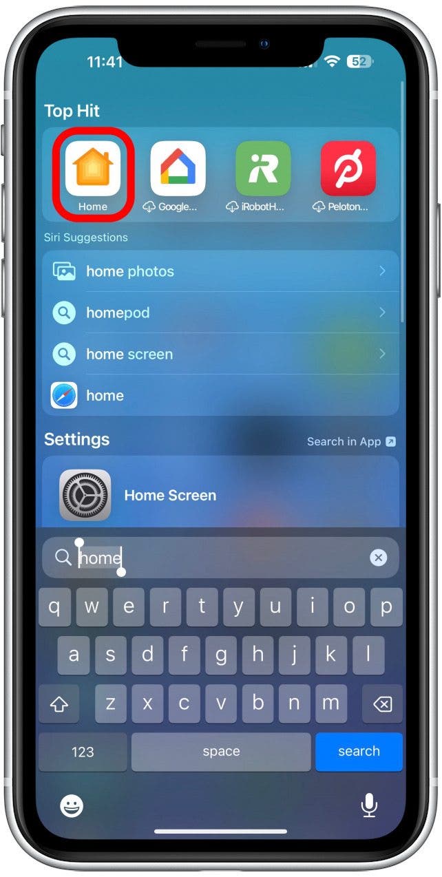 In order to improve the range of your Home Pod, open your Home app on your iPhone (or other Apple device.)