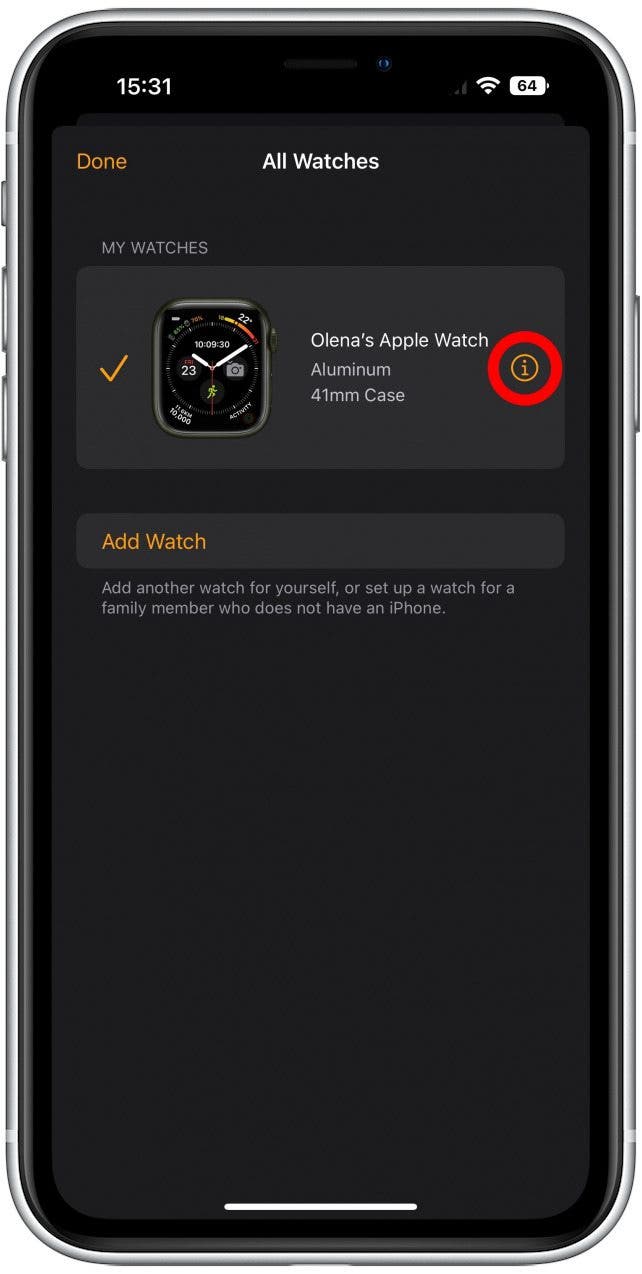 Apple watch not cheap pairing to new phone