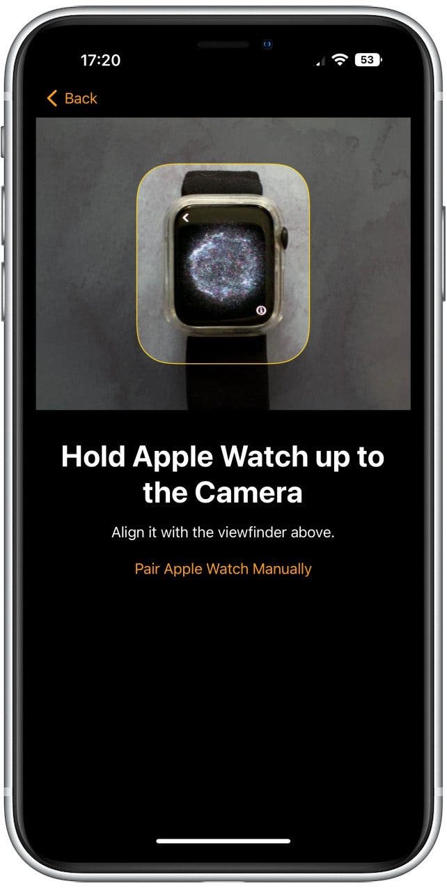 How to connect apple watch to sale a new phone