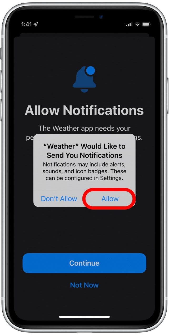 How to Get Weather Alerts on iPhone