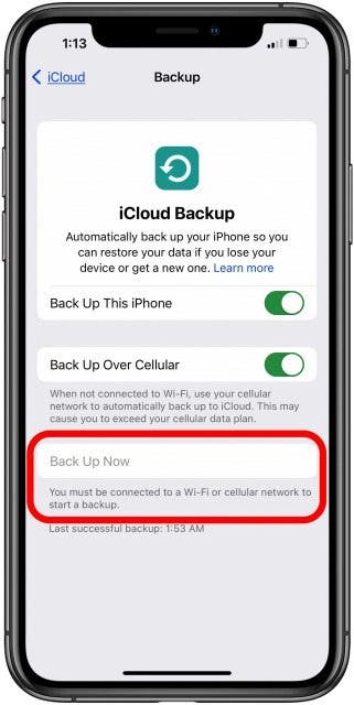 How to back up your iPhone or iPad with iCloud - Apple Support