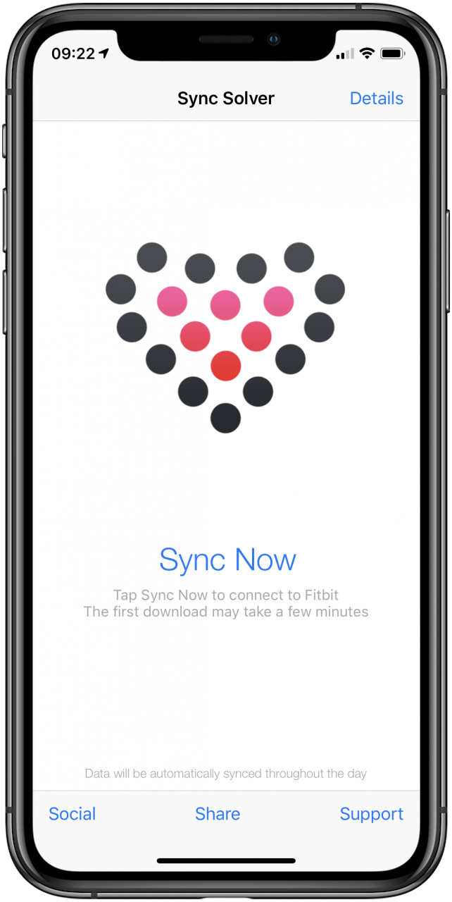 sync fitbit app to apple health