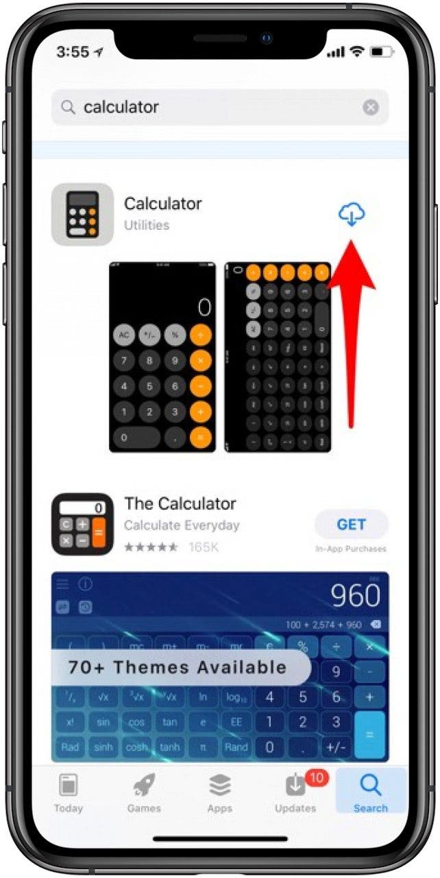 how to open calculator plus app