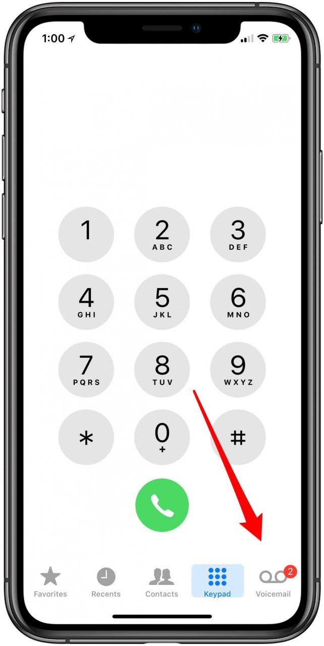 how to check voicemail on iphone