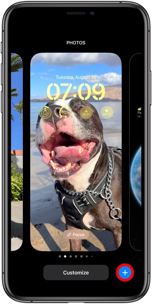 countdown on lock screen iphone