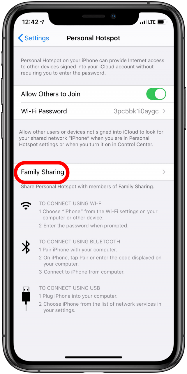 How to share data through WiFi hotspots