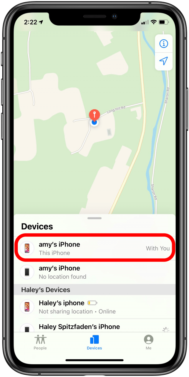 find my iphone help a friend