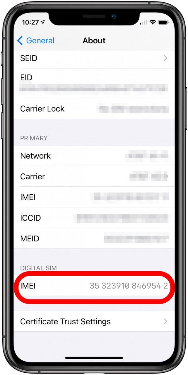 how do you unlock an iphone 6 in settings
