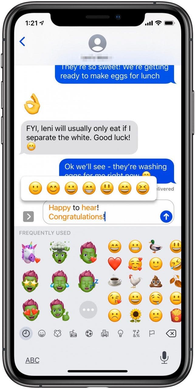 How to Quickly Find the Right Emoji for Your iPhone Messages (Updated ...