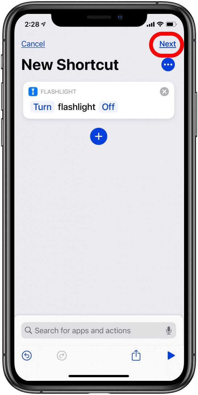 How to Turn Your iPhone Flashlight On & Off with Back Tap