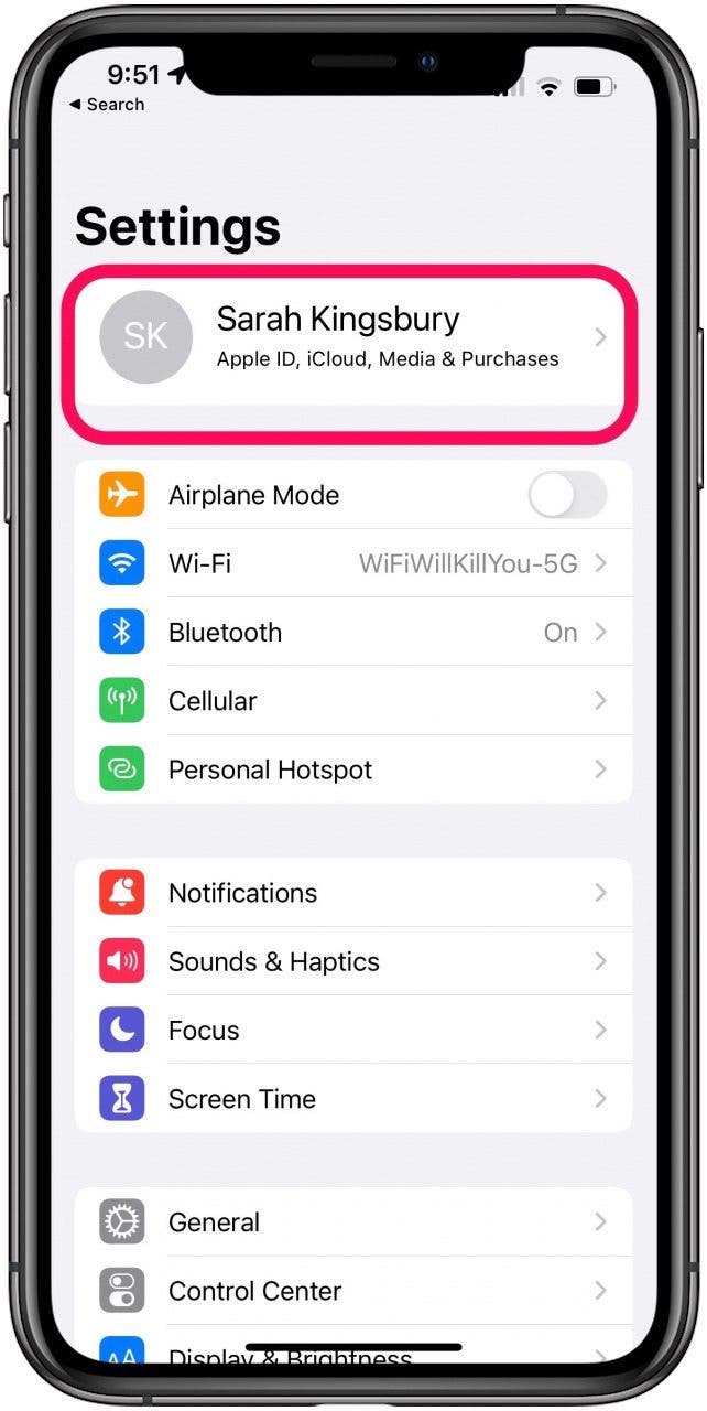 how to turn off email notifications for find my iphone